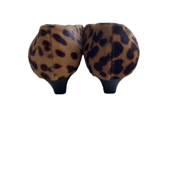 PRADA LEOPARD PRINT PONNY HAIR LEATHER AND PATENT SZ 8 - Picture 6 of 13
